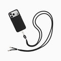 Gadget Club Swanky Swirl Telefoonkoord Zwart