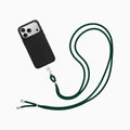 Gadget Club Swanky Swirl Telefoonkoord Donkergroen
