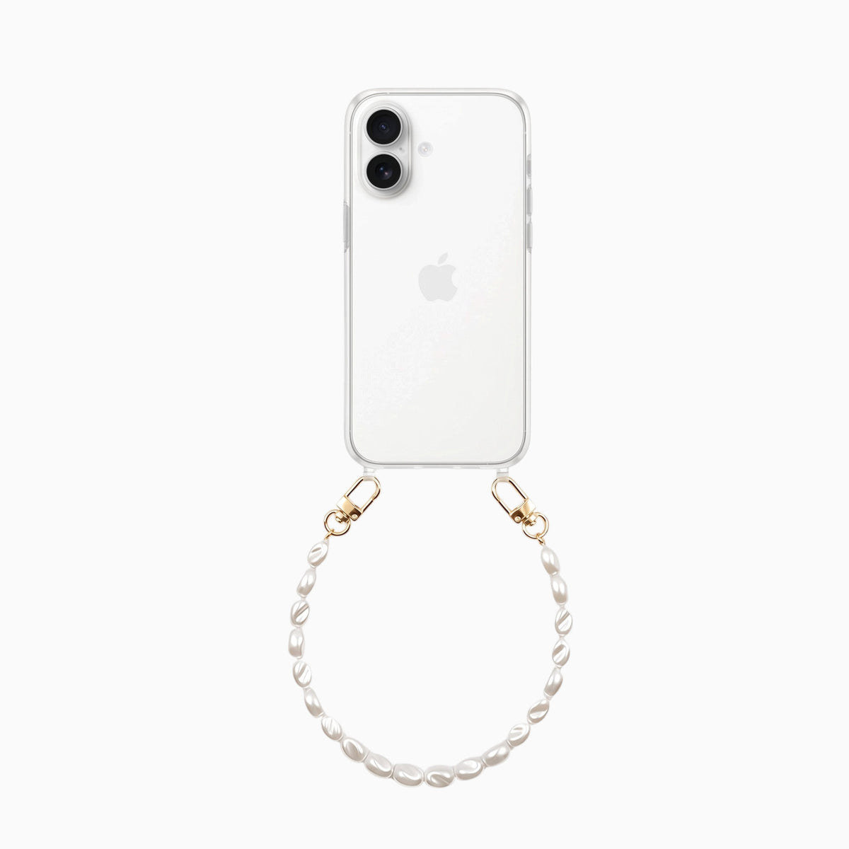 Gadget Club Pearl Power Hoesje met Koord - iPhone 16