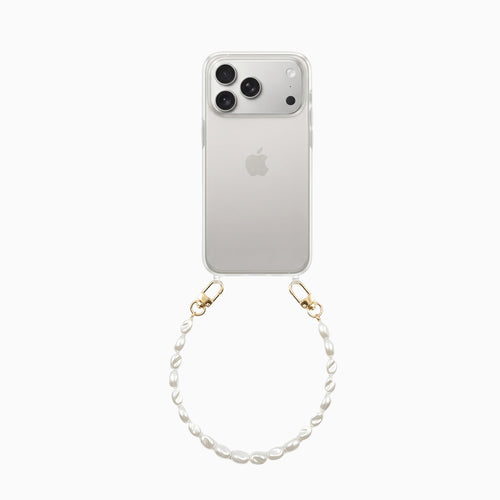 Gadget Club Pearl Power Hoesje met Koord - iPhone 17 Pro / 18 Pro