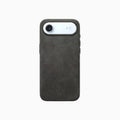 Gadget Club Alcantara Hoesje Donkergrijs - iPhone Air