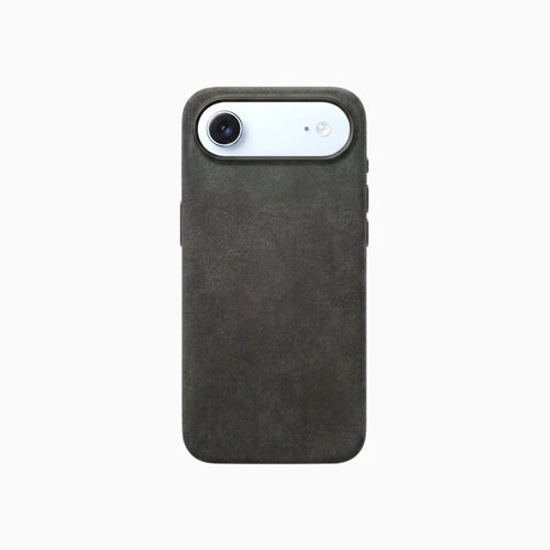 Gadget Club Alcantara Hoesje Donkergrijs - iPhone Air