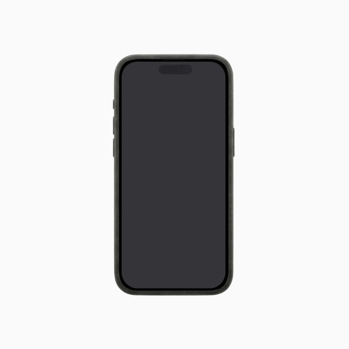 Gadget Club Alcantara Hoesje Donkergrijs - iPhone 17 Pro / 18 Pro