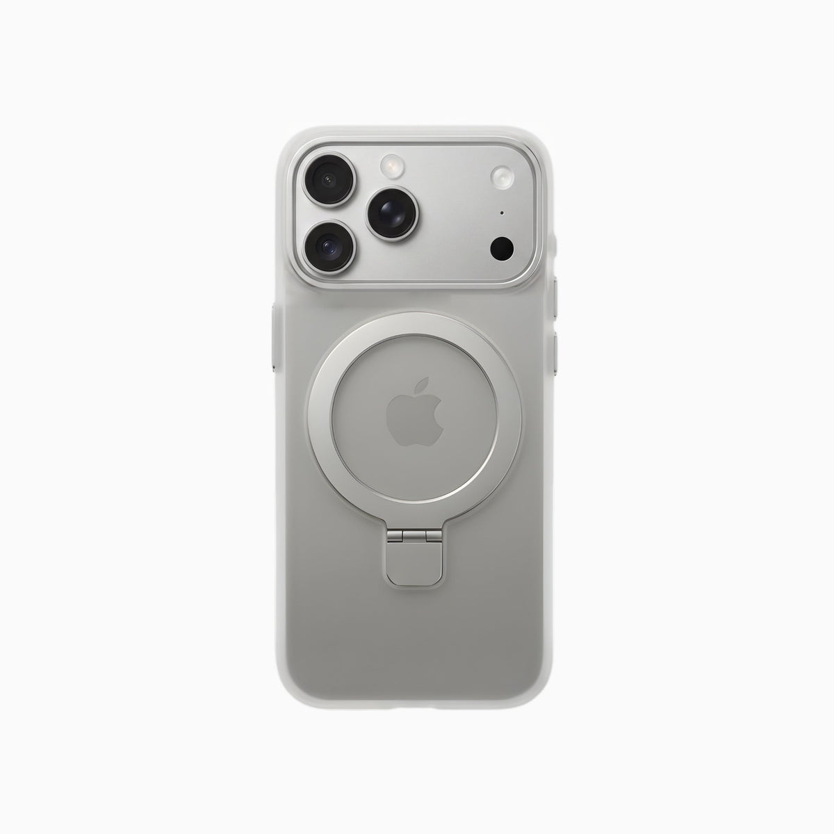 ThePhoneLab Protectie Hoesje Stand Ring MagSafe Wit - iPhone 17 Pro / 18 Pro