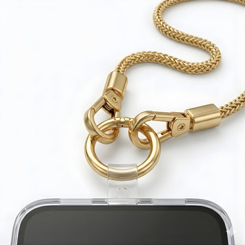 Gadget Club Essential Loop Studio Pols Telefoonkoord Goud
