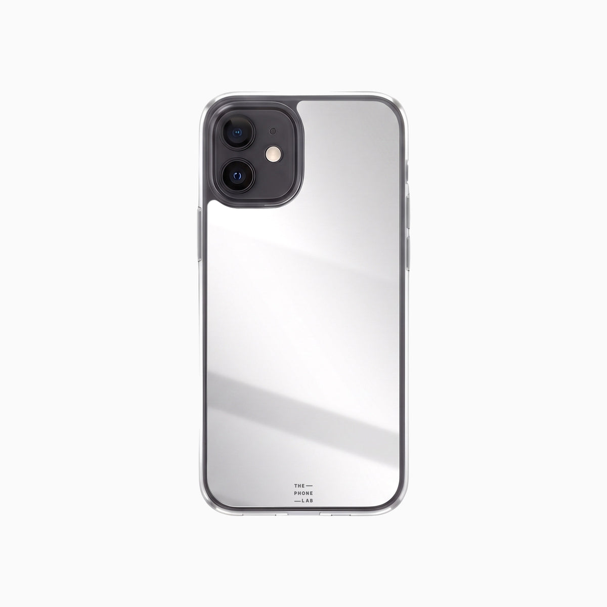 Gadget Club Mirror Hoesje Zilver - iPhone 12, iPhone 12 Pro