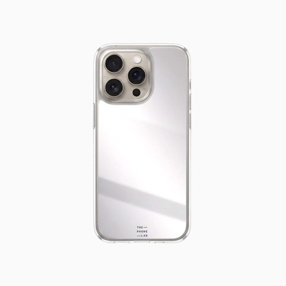 Gadget Club Mirror Hoesje Zilver - iPhone 16 Pro Max
