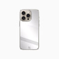 Gadget Club Mirror Hoesje Zilver - iPhone 16 Pro