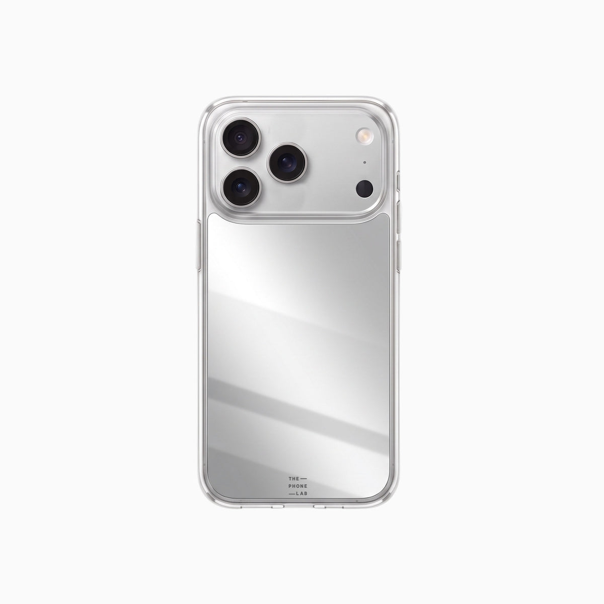 Gadget Club Mirror Hoesje Zilver - iPhone 17 Pro / 18 Pro