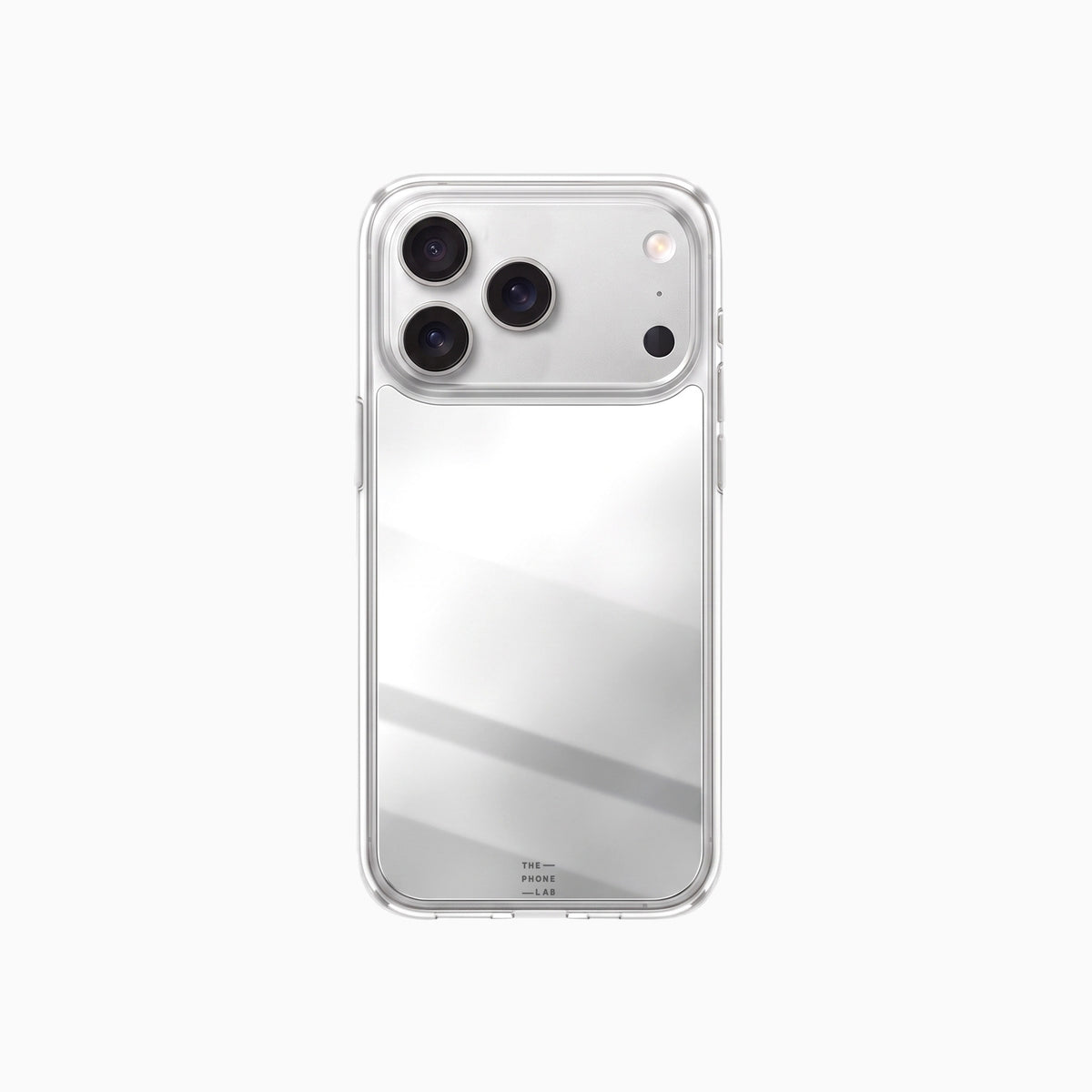 Gadget Club Mirror Hoesje Zilver - iPhone 17 Pro Max / 18 Pro Max