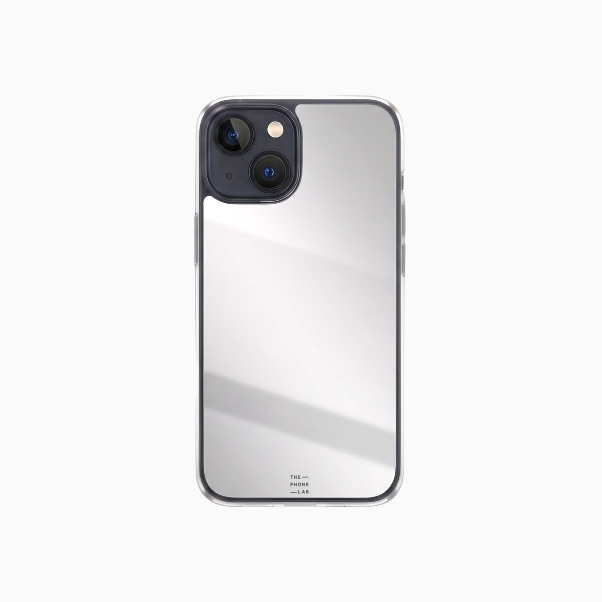 Gadget Club Mirror Hoesje Zilver - iPhone 15