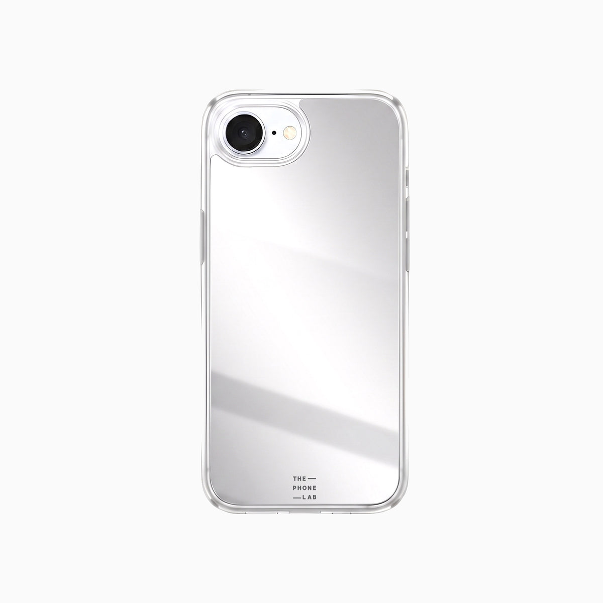 Gadget Club Mirror Hoesje Zilver - iPhone 16e, iPhone 17e