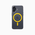 ThePhoneLab Protectie Hoesje Transparant Geel MagSafe - iPhone 17