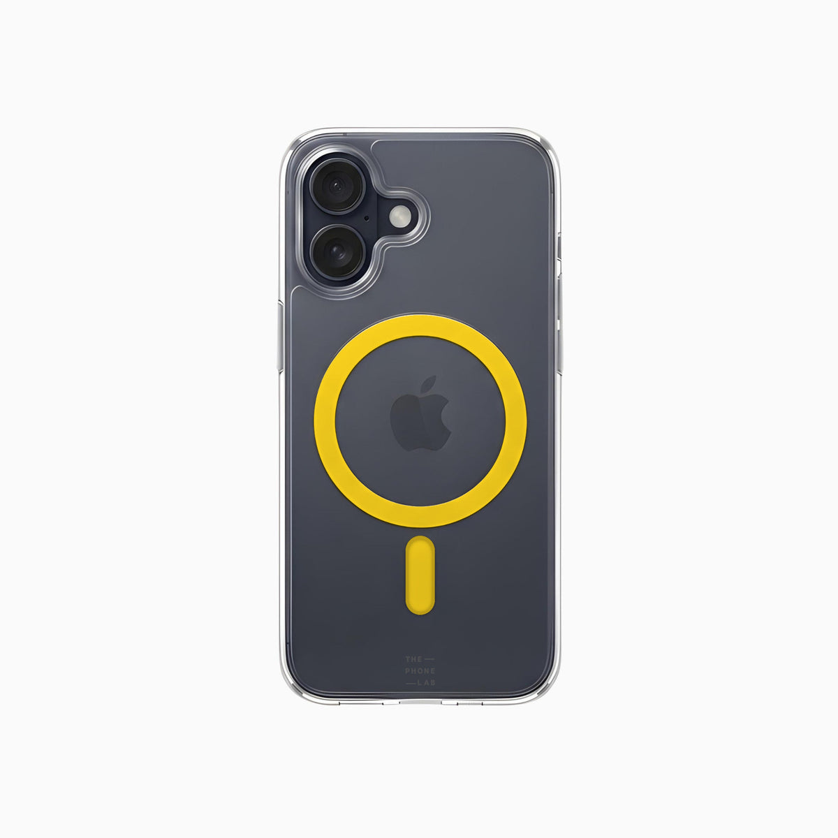 ThePhoneLab Protectie Hoesje Transparant Geel MagSafe - iPhone 17