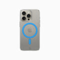ThePhoneLab Protectie Hoesje Transparant Lichtblauw MagSafe - iPhone 14 Pro