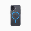 ThePhoneLab Protectie Hoesje Transparant Lichtblauw MagSafe - iPhone 16