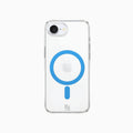 ThePhoneLab Protectie Hoesje Transparant Lichtblauw MagSafe - iPhone 16e, iPhone 17e