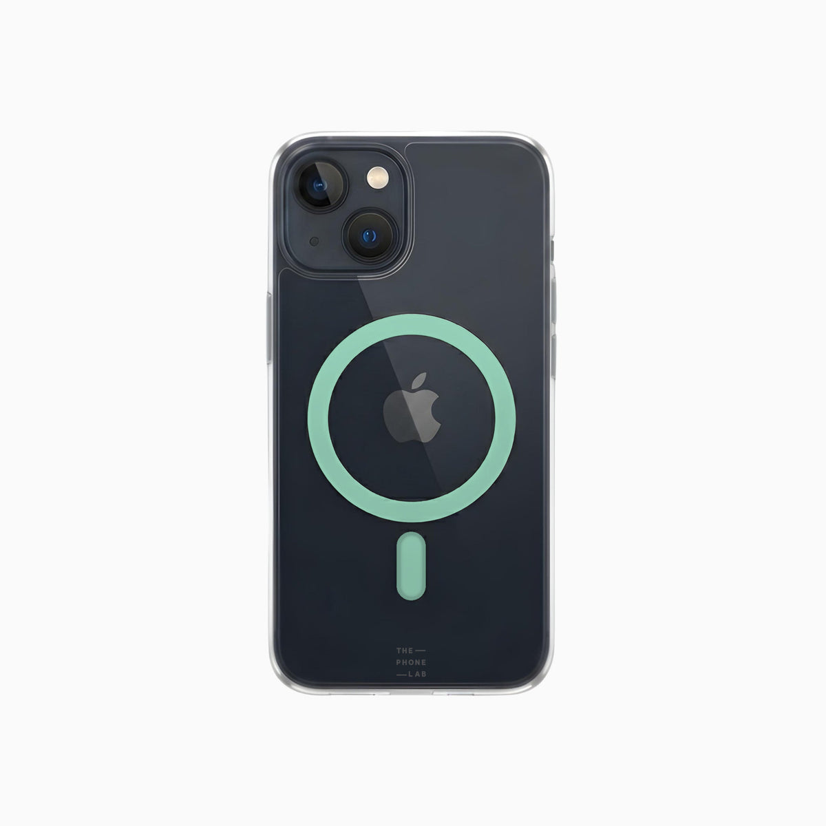 ThePhoneLab Protectie Hoesje Transparant Mintgroen MagSafe - iPhone 14