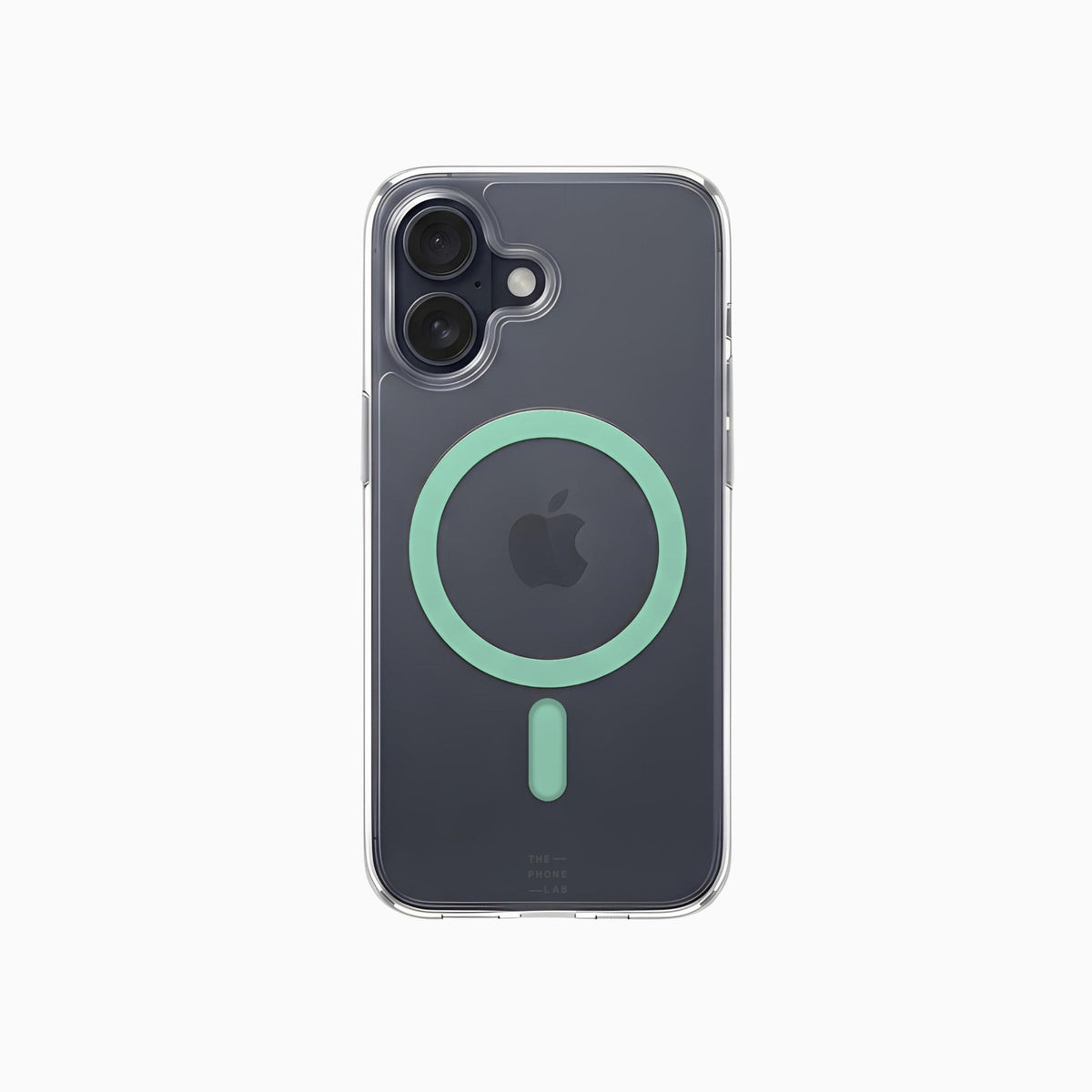 ThePhoneLab Protectie Hoesje Transparant Mintgroen MagSafe - iPhone 17