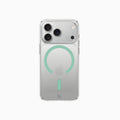 ThePhoneLab Protectie Hoesje Transparant Mintgroen MagSafe - iPhone 17 Pro / 18 Pro