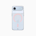ThePhoneLab Protectie Hoesje Transparant Zalmroze MagSafe - iPhone Air