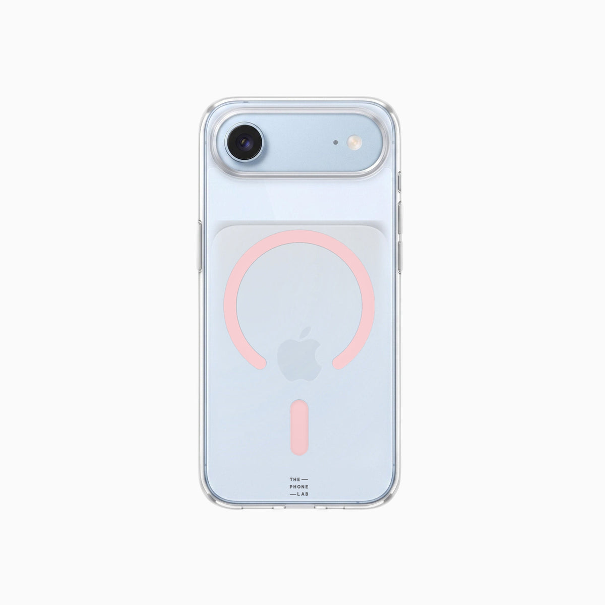 ThePhoneLab Protectie Hoesje Transparant Zalmroze MagSafe - iPhone Air