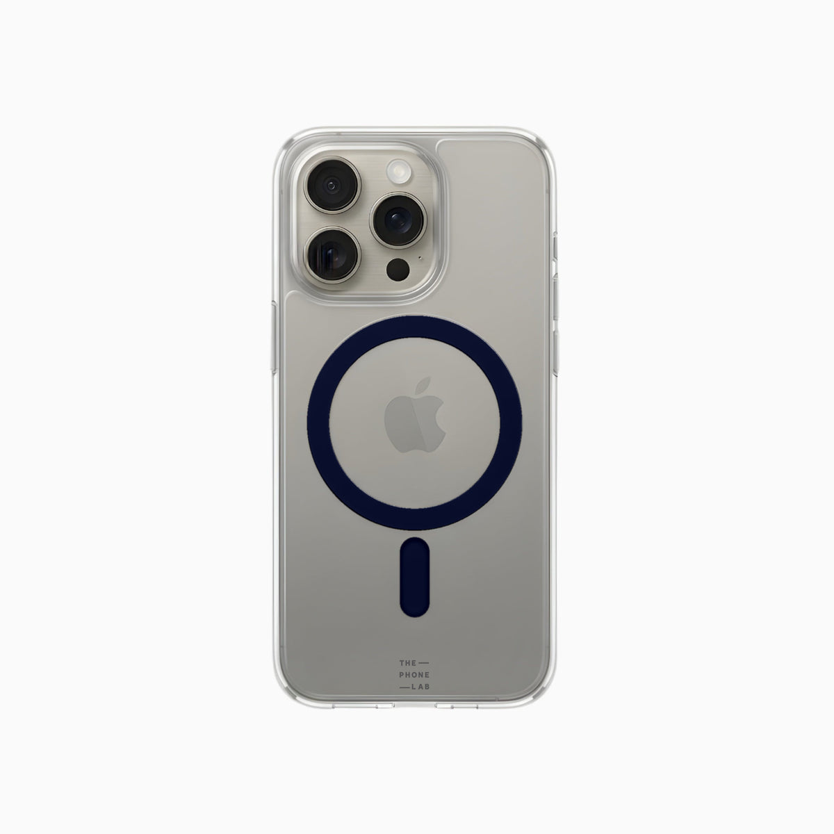 ThePhoneLab Protectie Hoesje Transparant Donkerblauw MagSafe - iPhone 14 Pro Max