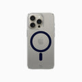 ThePhoneLab Protectie Hoesje Transparant Donkerblauw MagSafe - iPhone 16 Pro Max