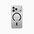 ThePhoneLab Protectie Hoesje Transparant Donkerblauw MagSafe - iPhone 17 Pro / 18 Pro