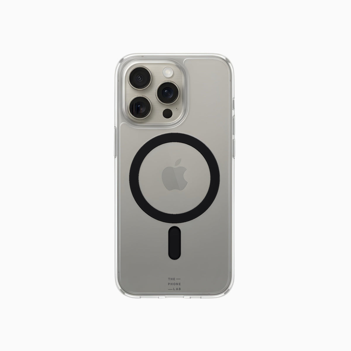 ThePhoneLab Protectie Hoesje Transparant Zwart MagSafe - iPhone 13 Pro