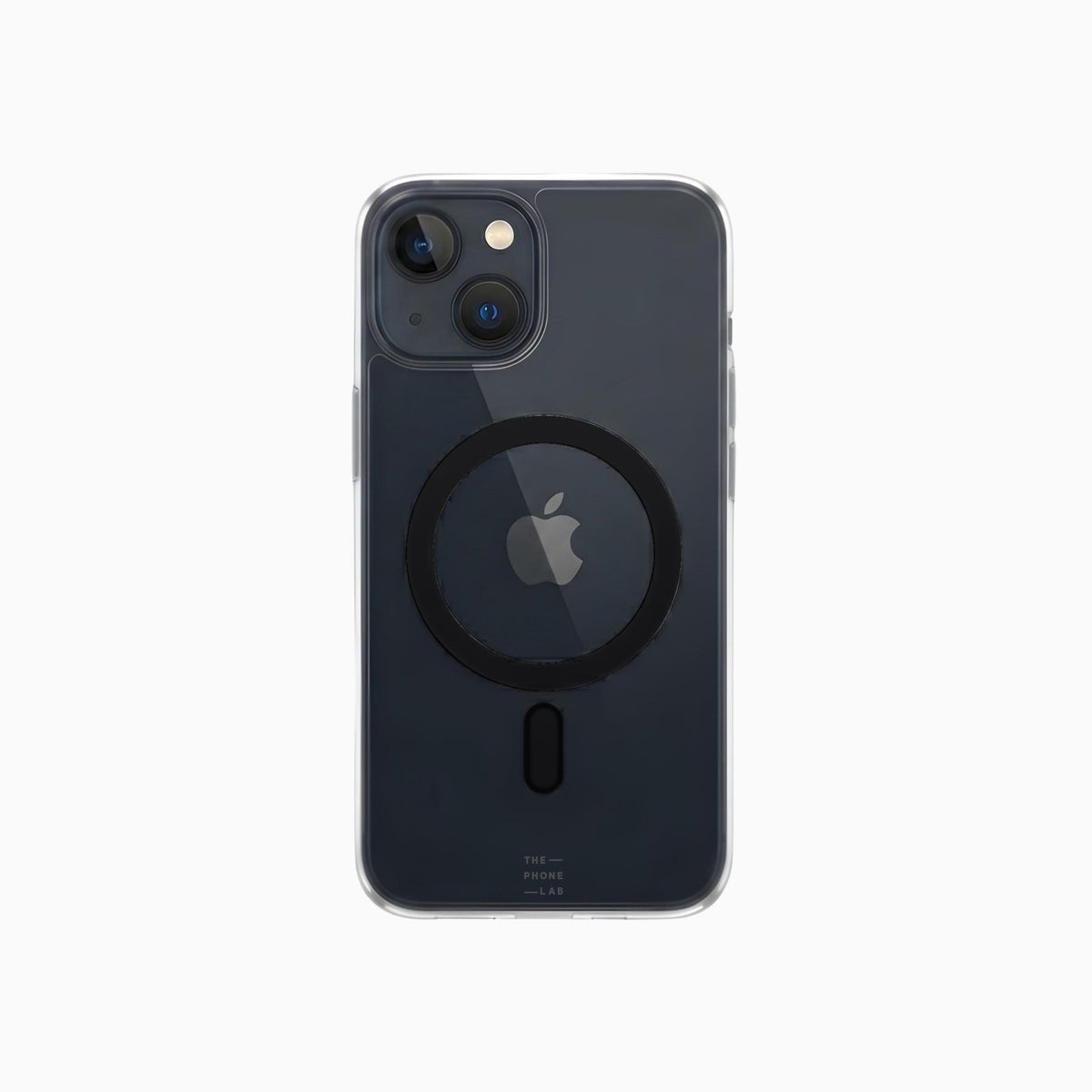 ThePhoneLab Protectie Hoesje Transparant Zwart MagSafe - iPhone 15