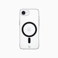 ThePhoneLab Protectie Hoesje Transparant Zwart MagSafe - iPhone 16e, iPhone 17e