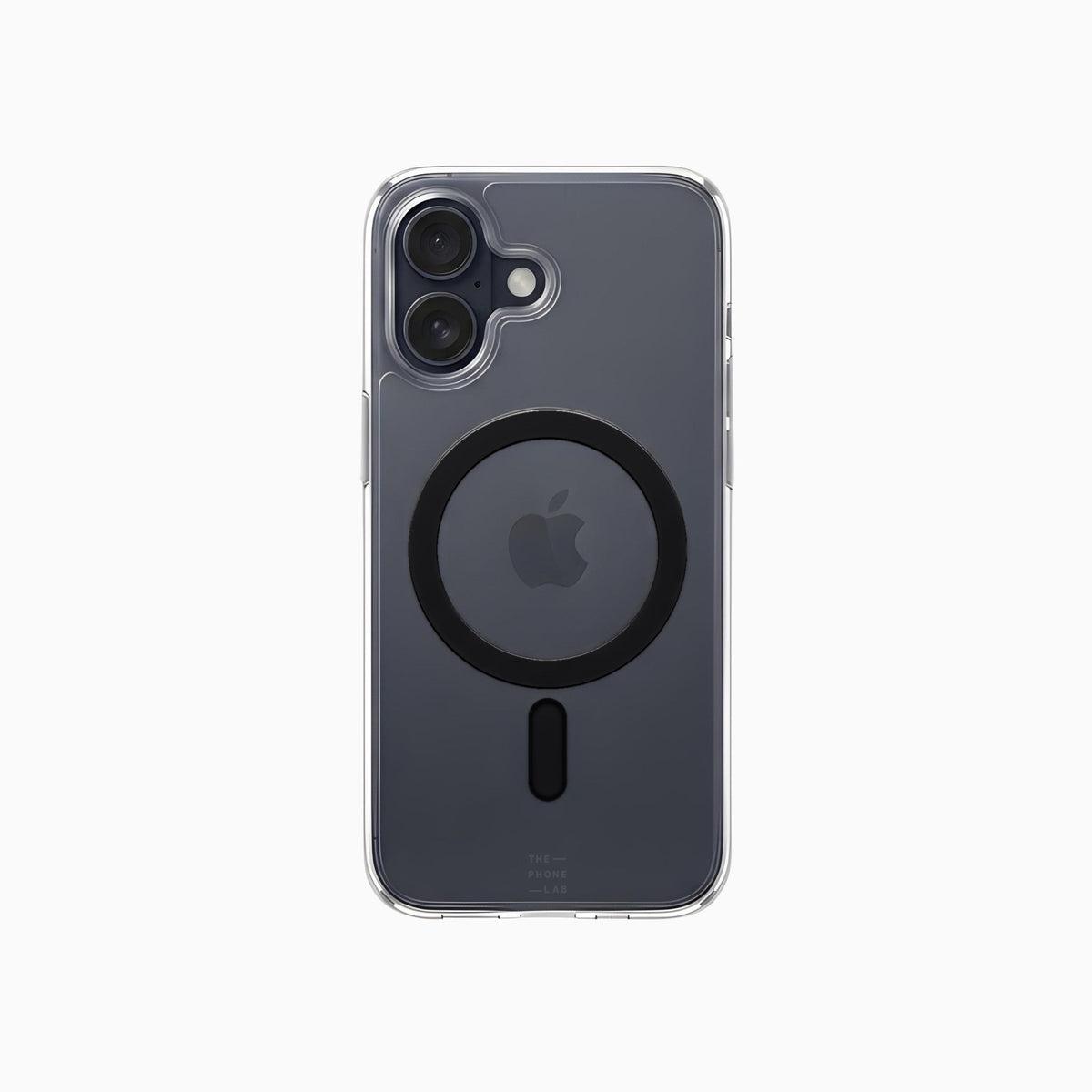 ThePhoneLab Protectie Hoesje Transparant Zwart MagSafe - iPhone 17