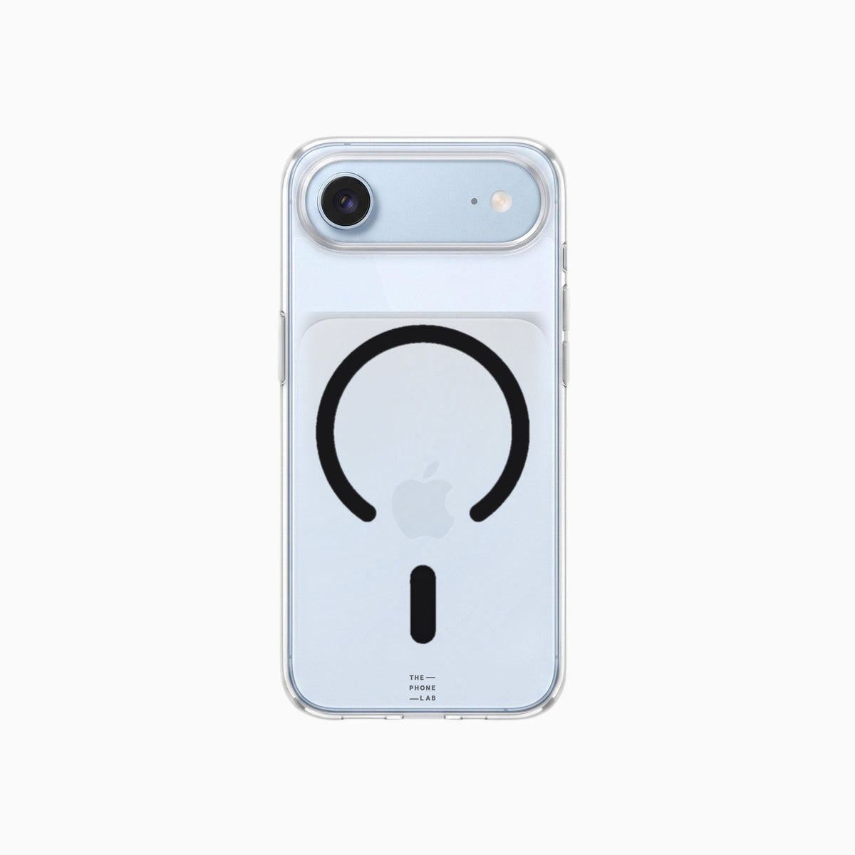 ThePhoneLab Protectie Hoesje Transparant Zwart MagSafe - iPhone Air