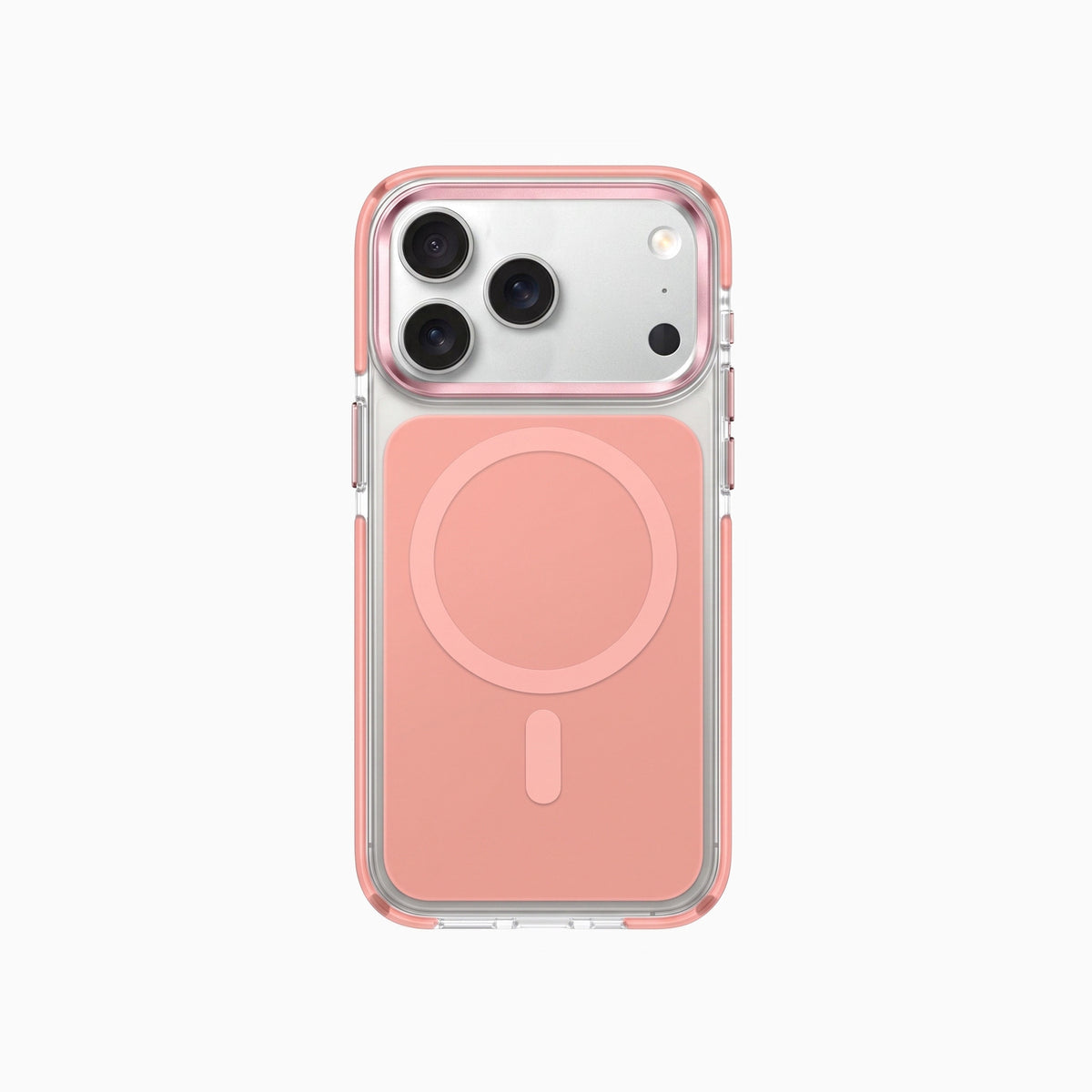 ThePhoneLab Protectie Hoesje Premium Zalmroze MagSafe - iPhone 17 Pro / 18 Pro