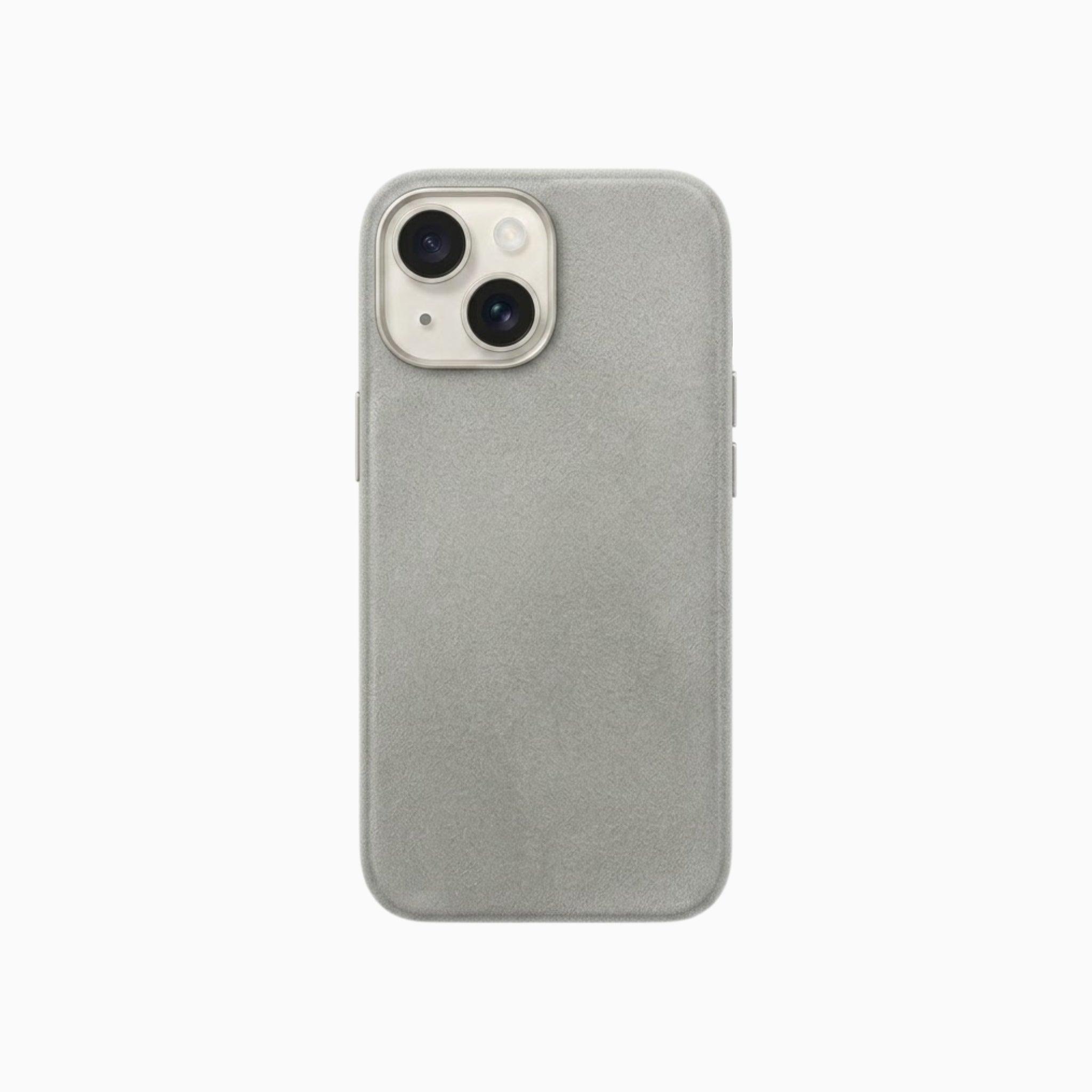 Alcantara light grey case iPhone 14-210000021996