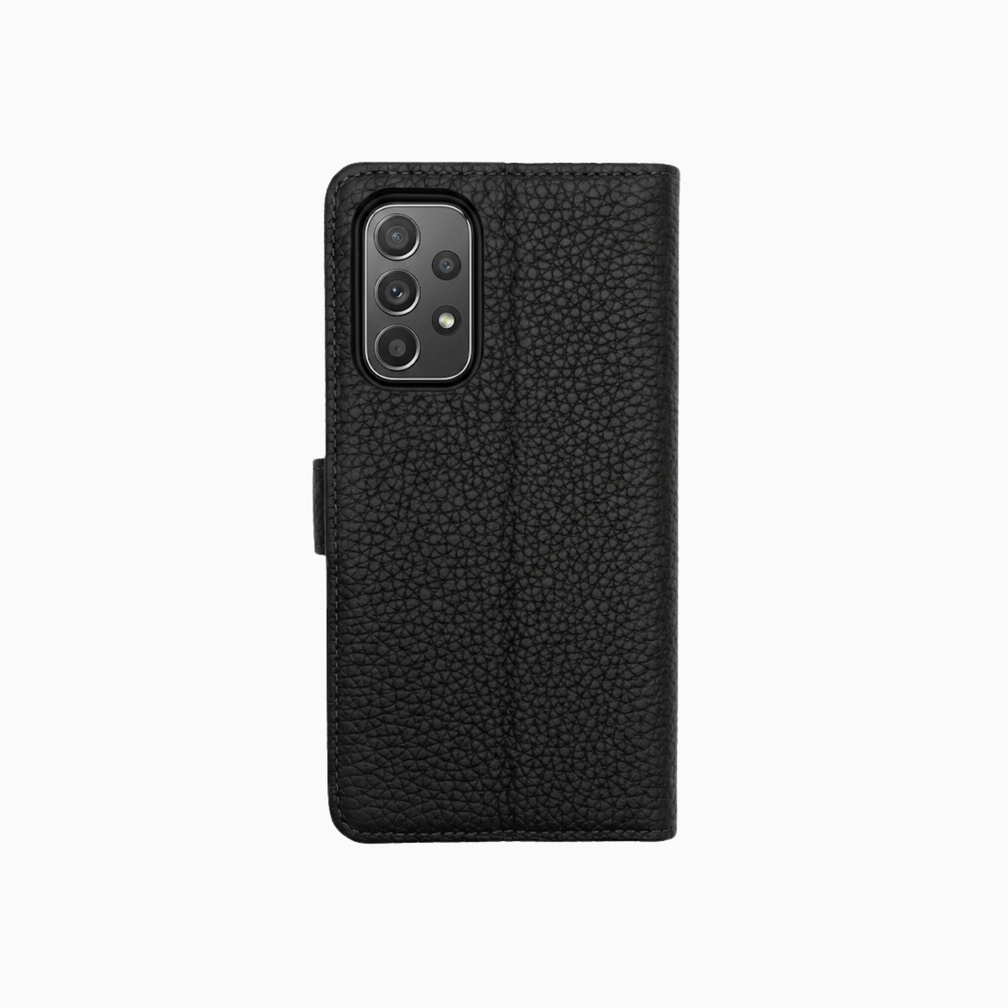 Gadget Club Leren Bookcase Zwart - Samsung Galaxy A52