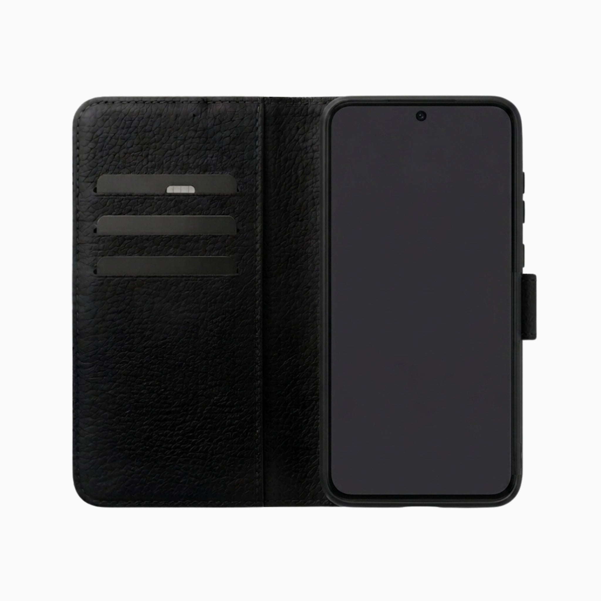 Gadget Club Leren Bookcase Zwart - Samsung Galaxy A52
