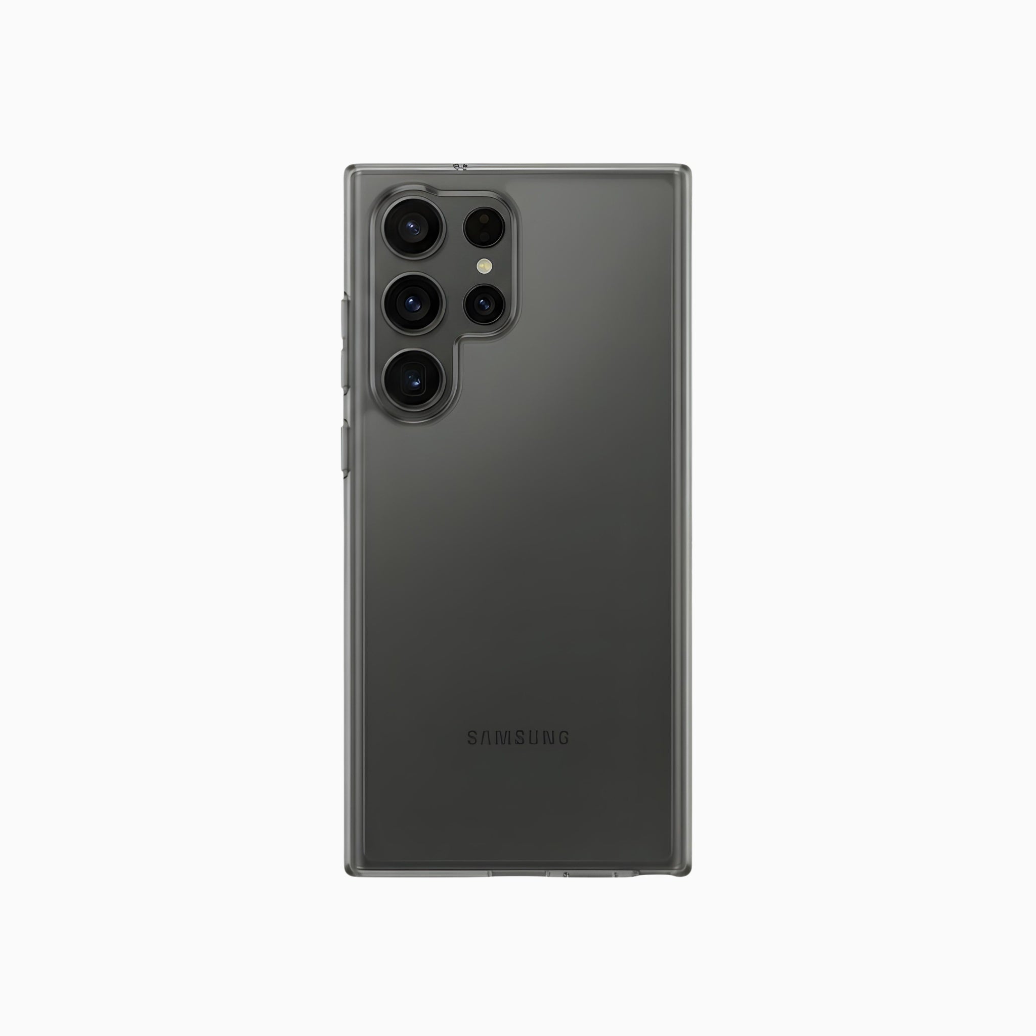 ThePhoneLab Protectie Hoesje Premium Zwart Transparant - Samsung Galaxy S22 Ultra