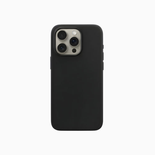Siliconen zwarte case