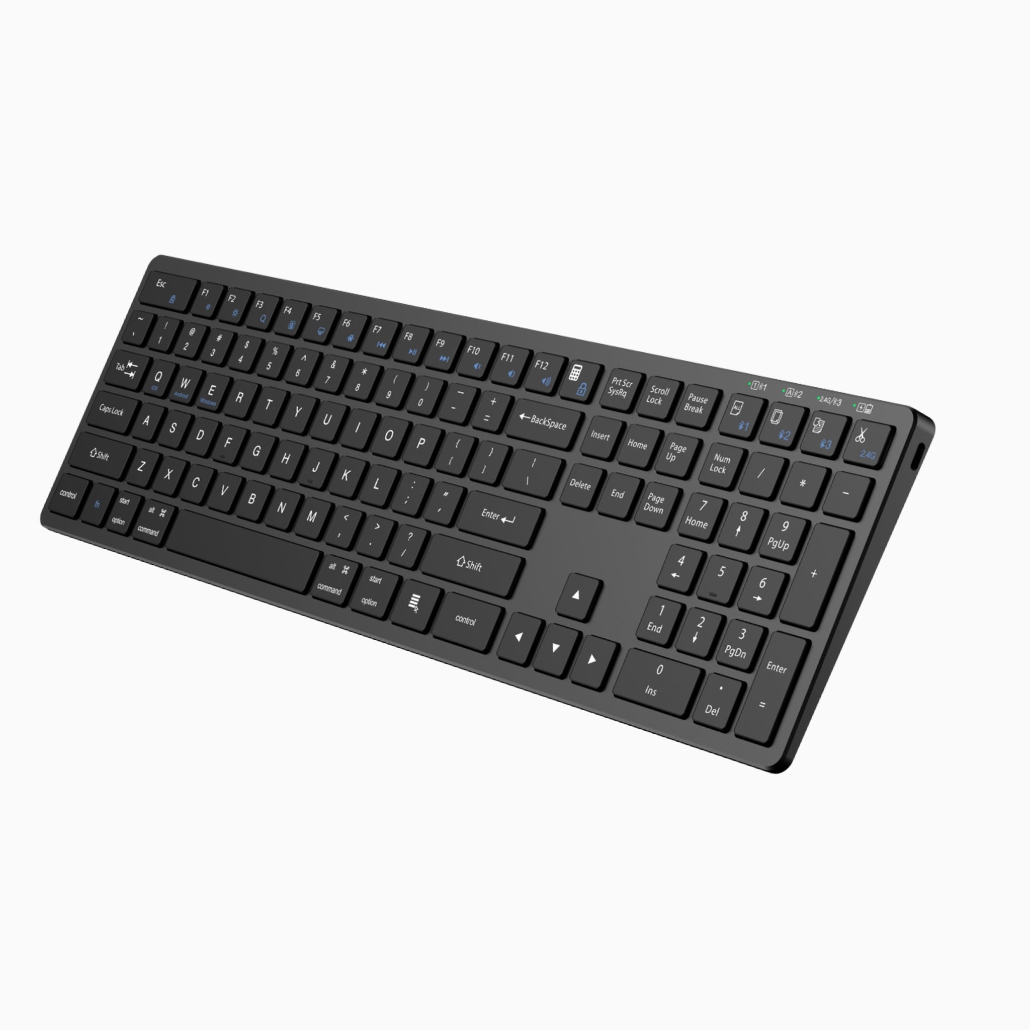 Bluetooth Desktop Toetsenbord QWERTY-1