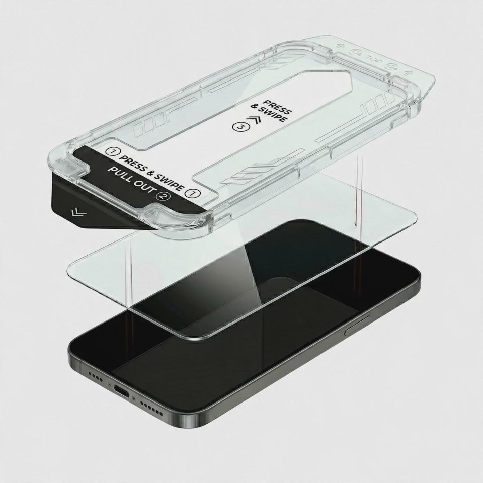 ThePhoneLab Gehard Glas Screenprotector met applicator