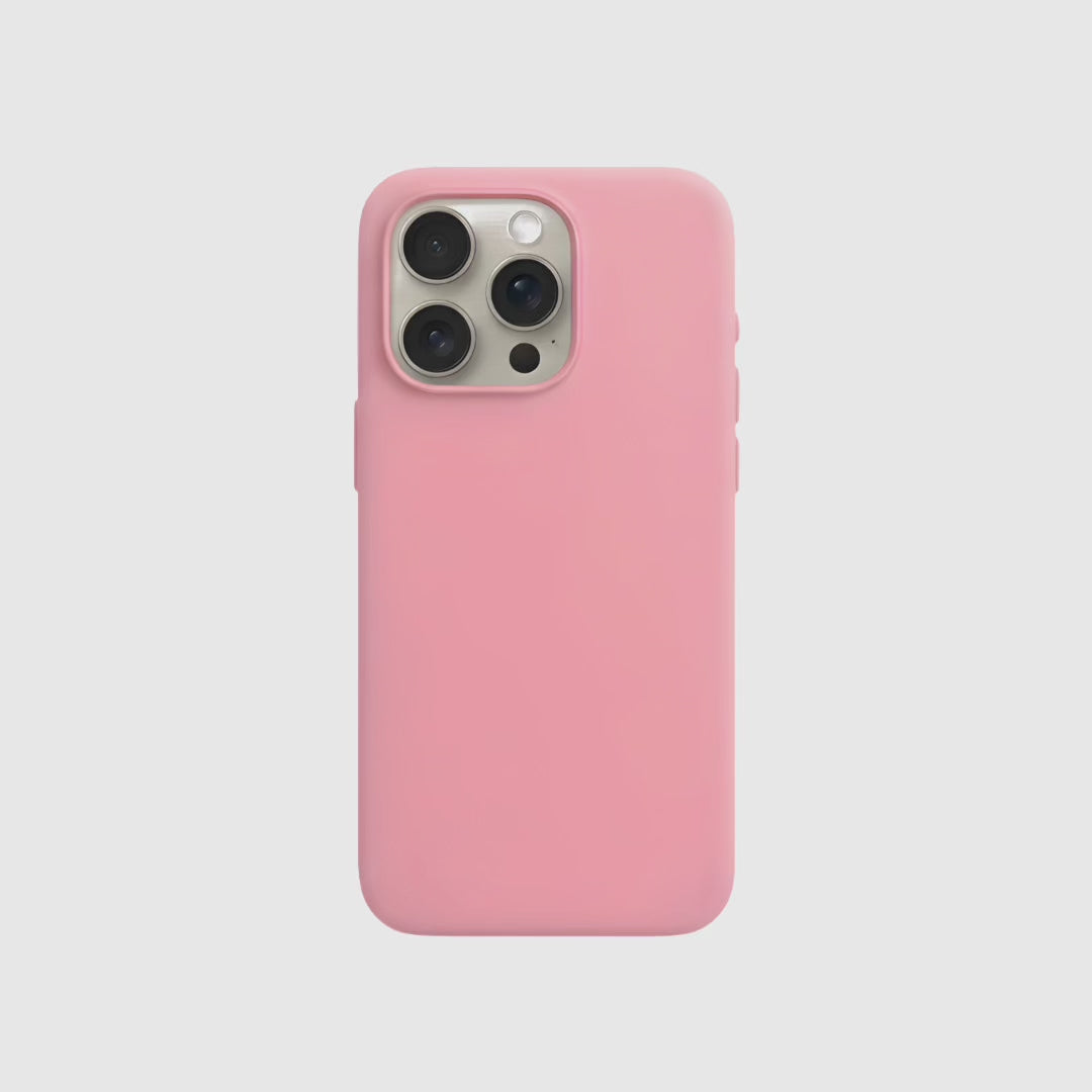 Pink silicone na